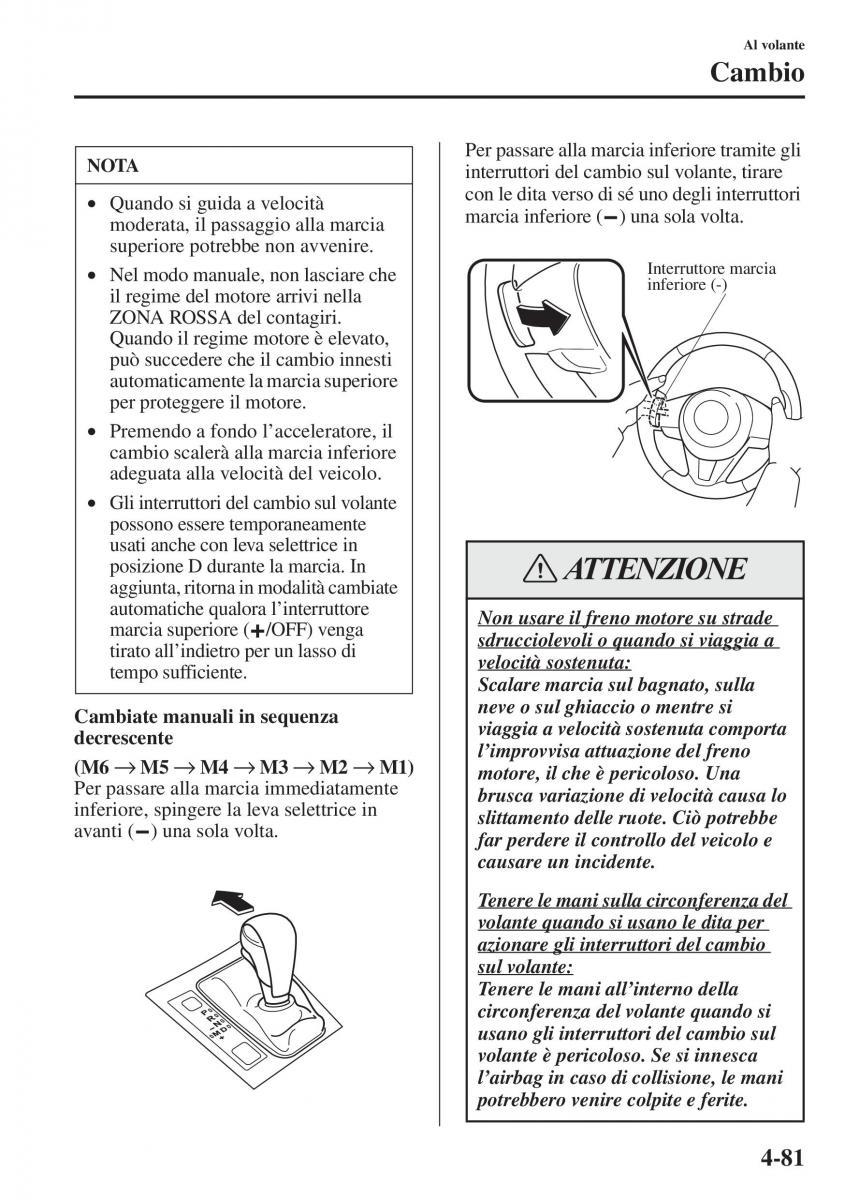 Mazda 6 III manuale del proprietario / page 239