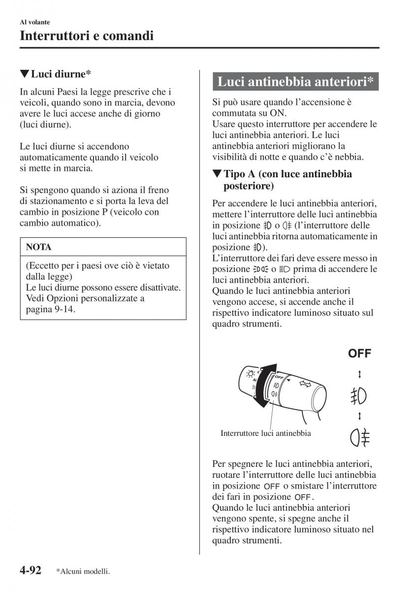 Mazda 6 III manuale del proprietario / page 250