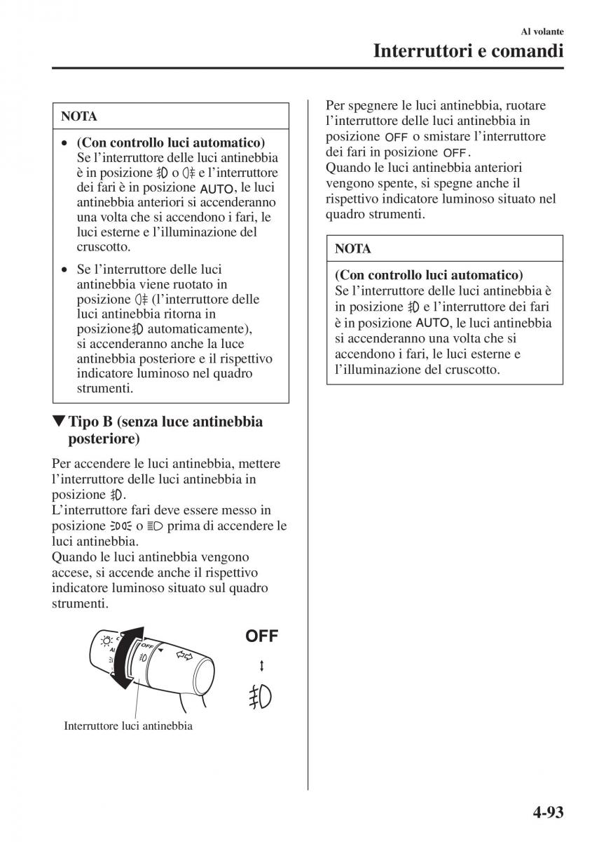 Mazda 6 III manuale del proprietario / page 251