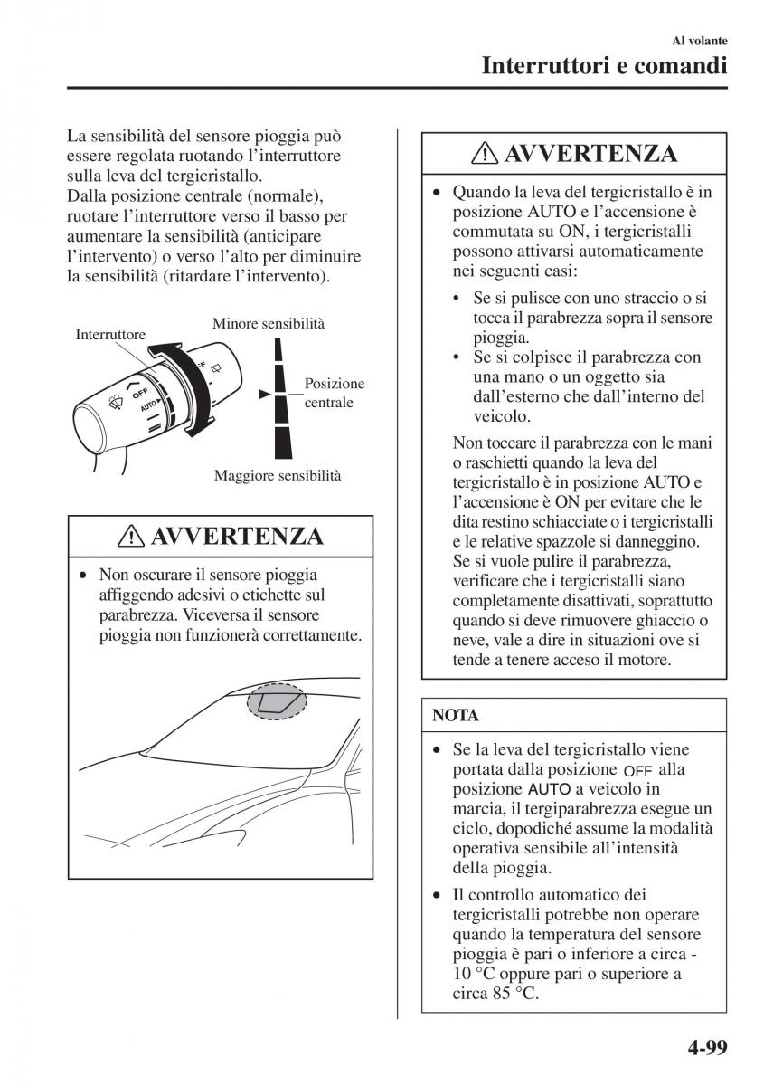 Mazda 6 III manuale del proprietario / page 257