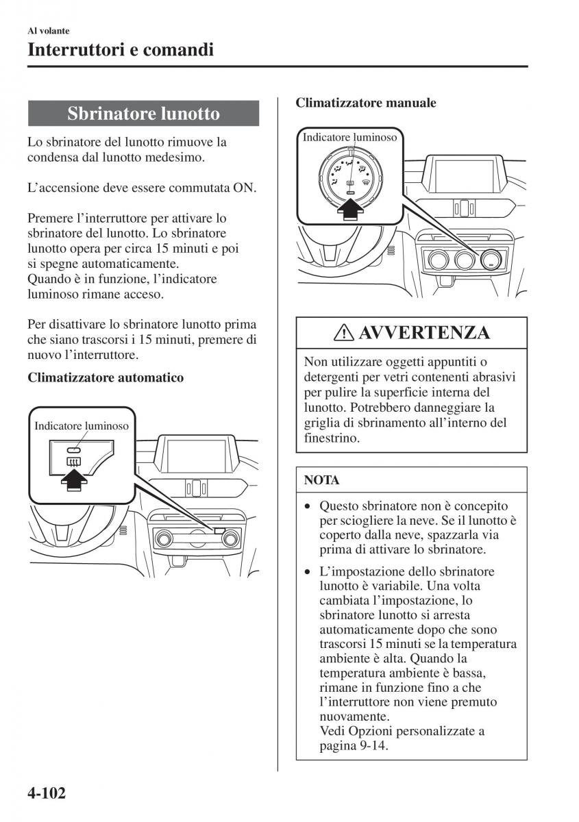 Mazda 6 III manuale del proprietario / page 260