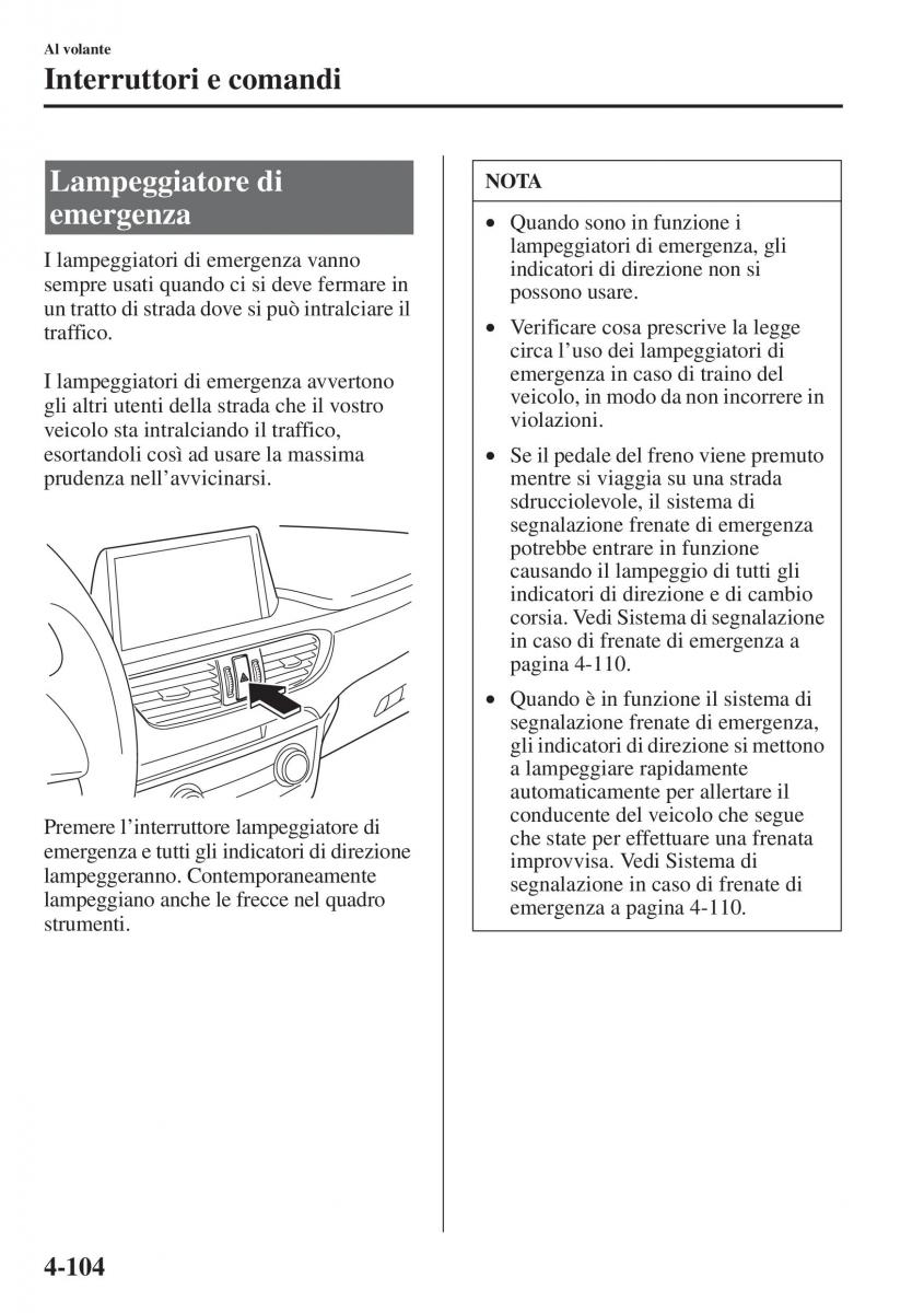 Mazda 6 III manuale del proprietario / page 262