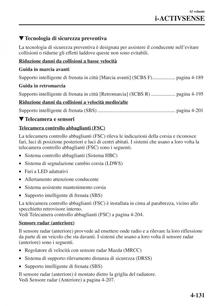 Mazda 6 III manuale del proprietario / page 289