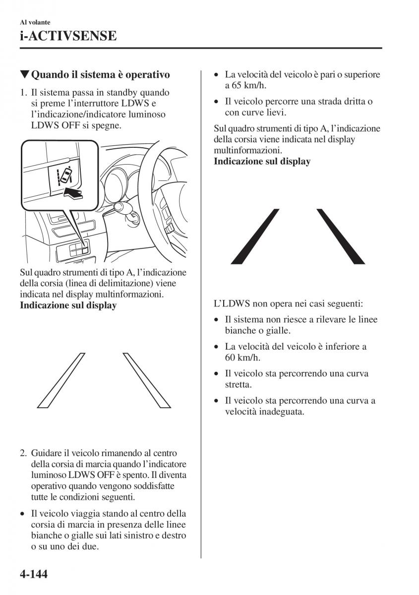 Mazda 6 III manuale del proprietario / page 302