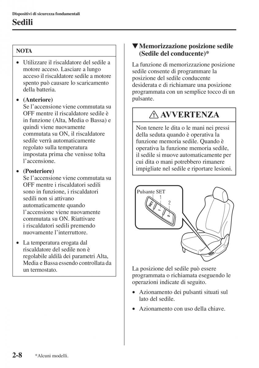 Mazda 6 III manuale del proprietario / page 32