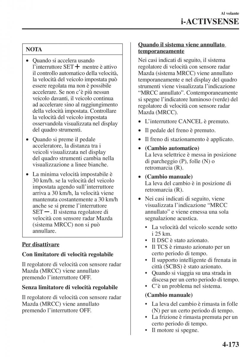 Mazda 6 III manuale del proprietario / page 331