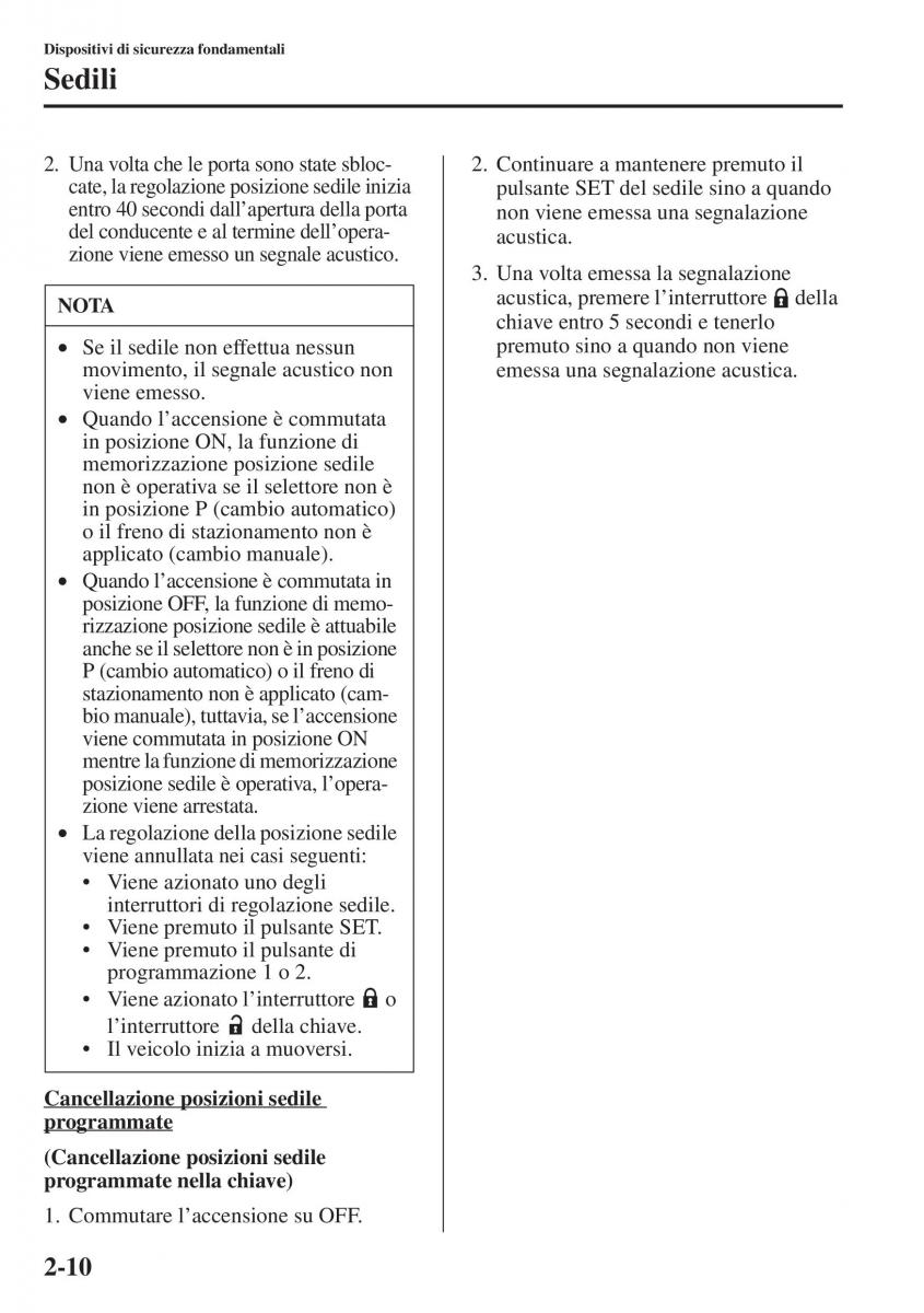 Mazda 6 III manuale del proprietario / page 34