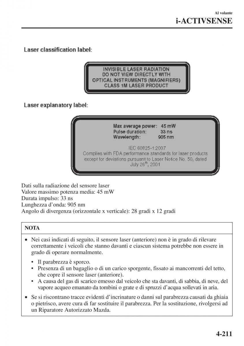 Mazda 6 III manuale del proprietario / page 369