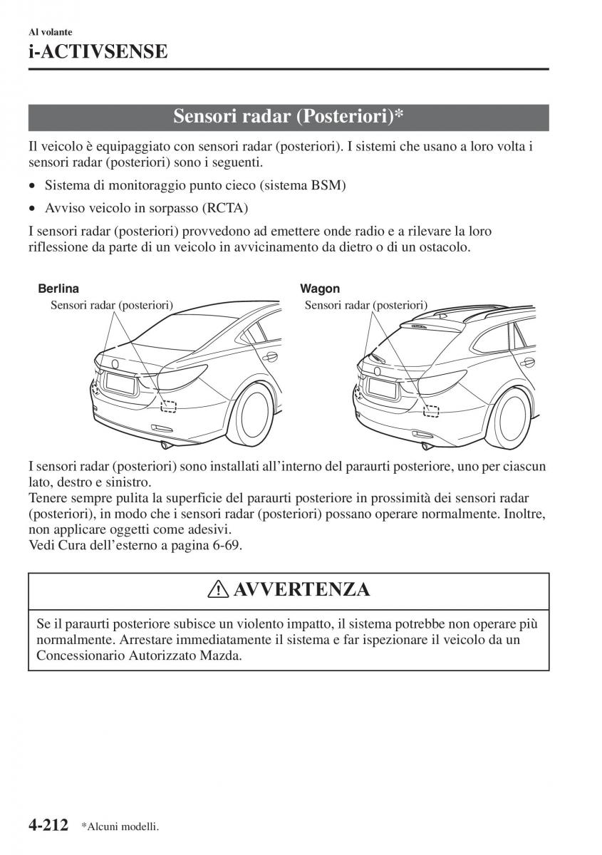 Mazda 6 III manuale del proprietario / page 370