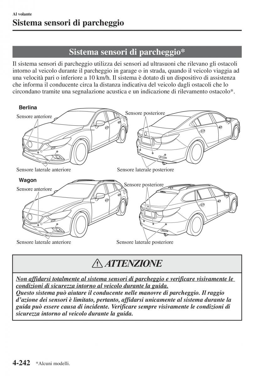 Mazda 6 III manuale del proprietario / page 400