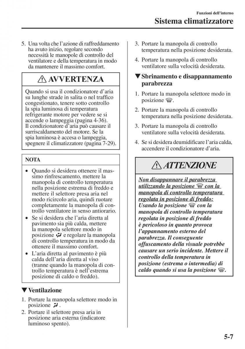 Mazda 6 III manuale del proprietario / page 415