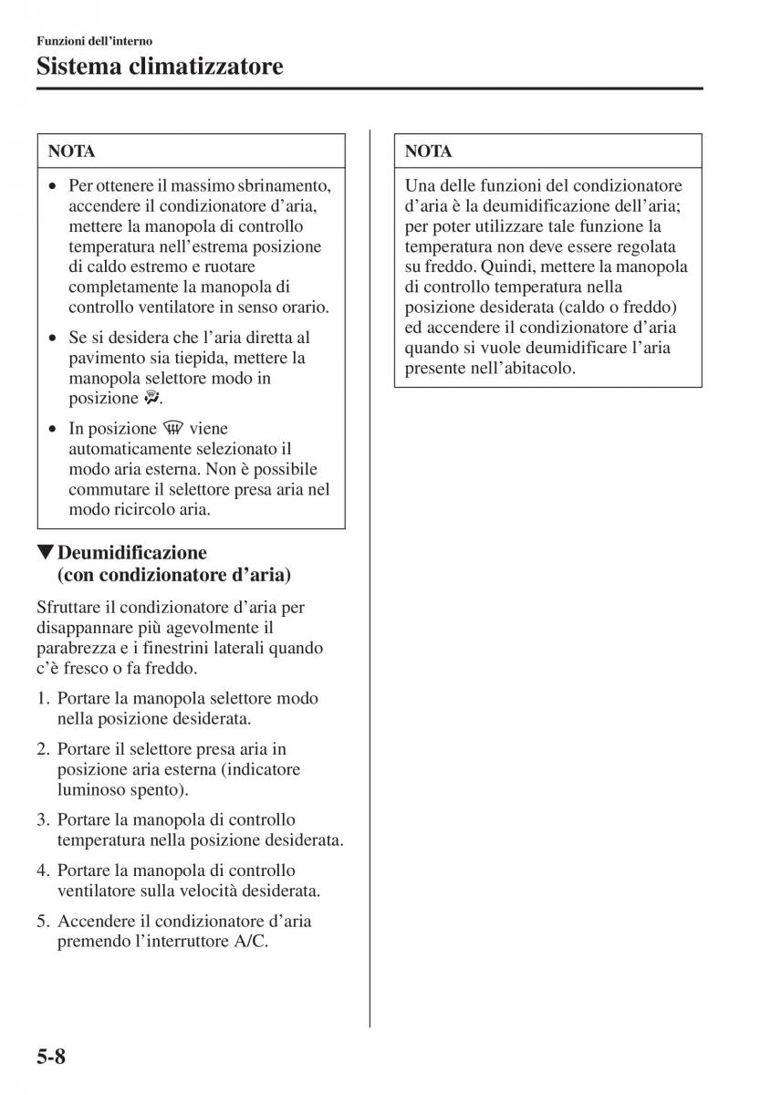 Mazda 6 III manuale del proprietario / page 416