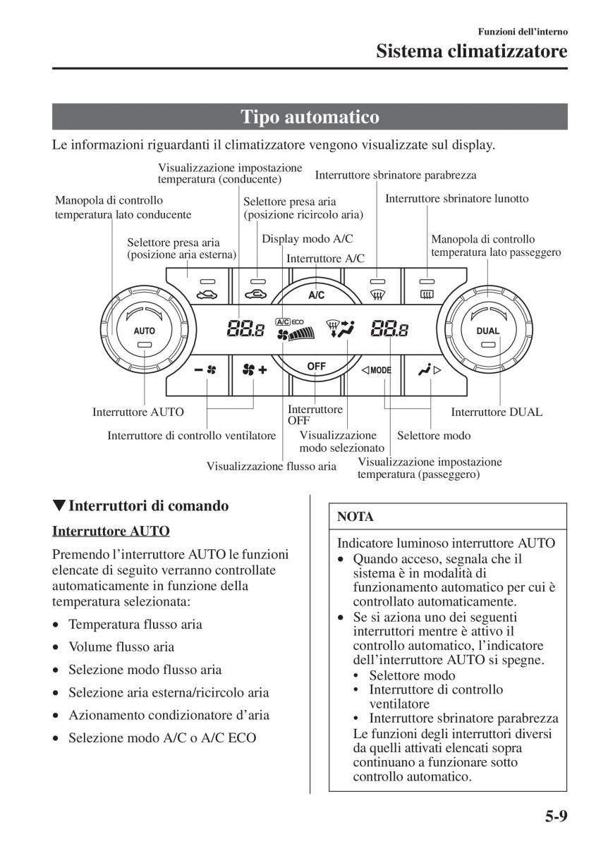 Mazda 6 III manuale del proprietario / page 417