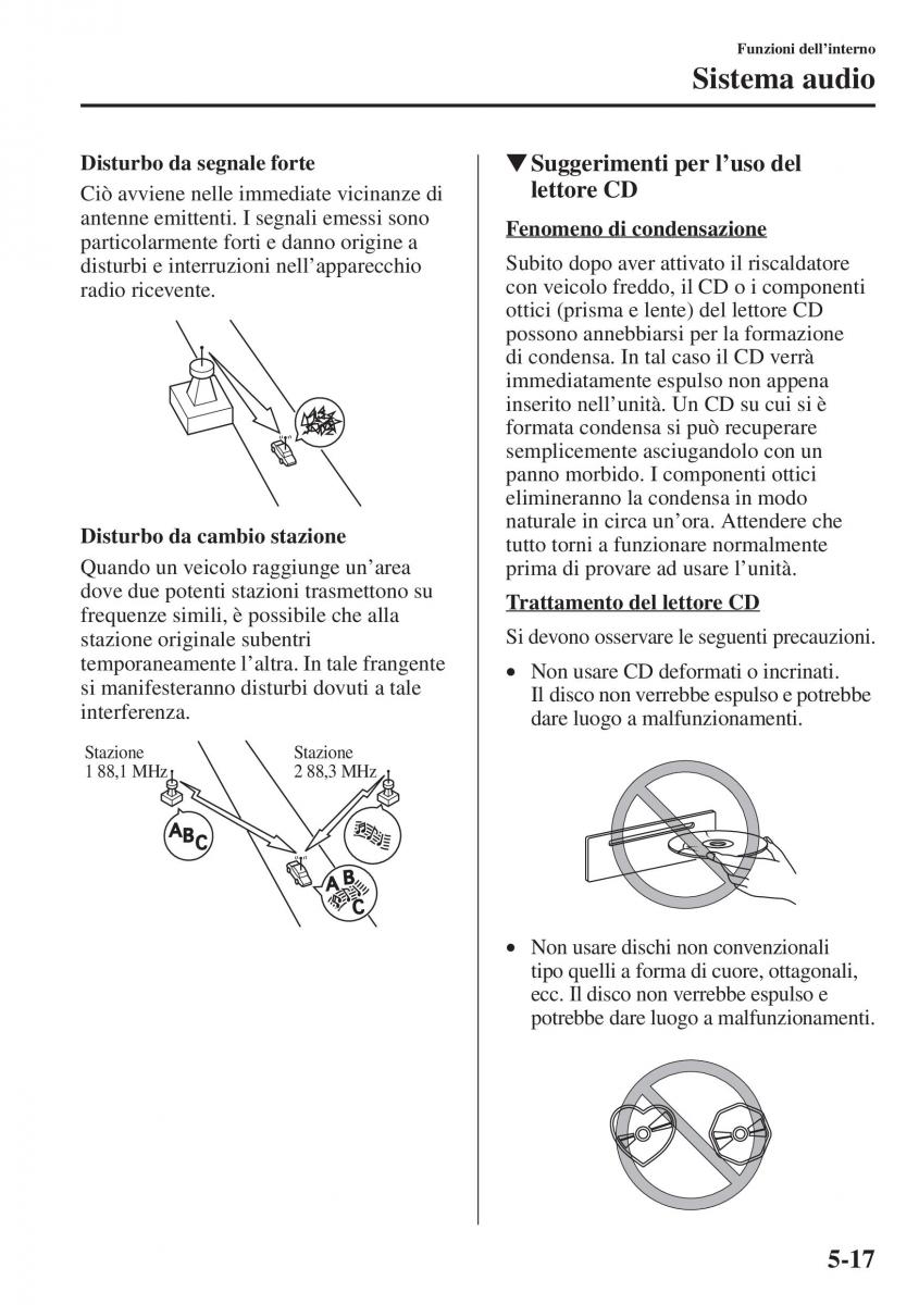 Mazda 6 III manuale del proprietario / page 425