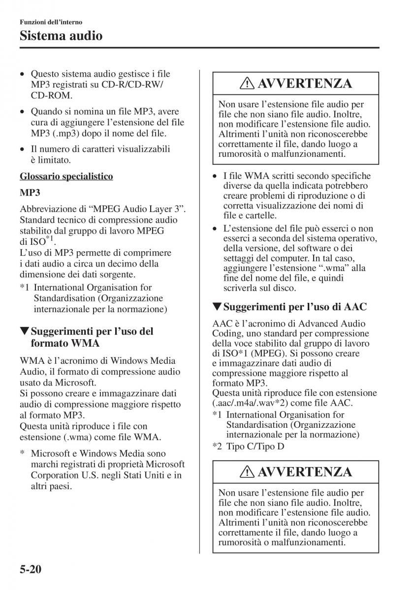 Mazda 6 III manuale del proprietario / page 428