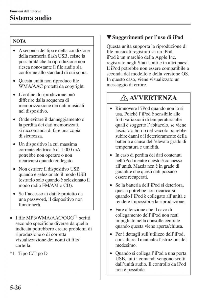 Mazda 6 III manuale del proprietario / page 434