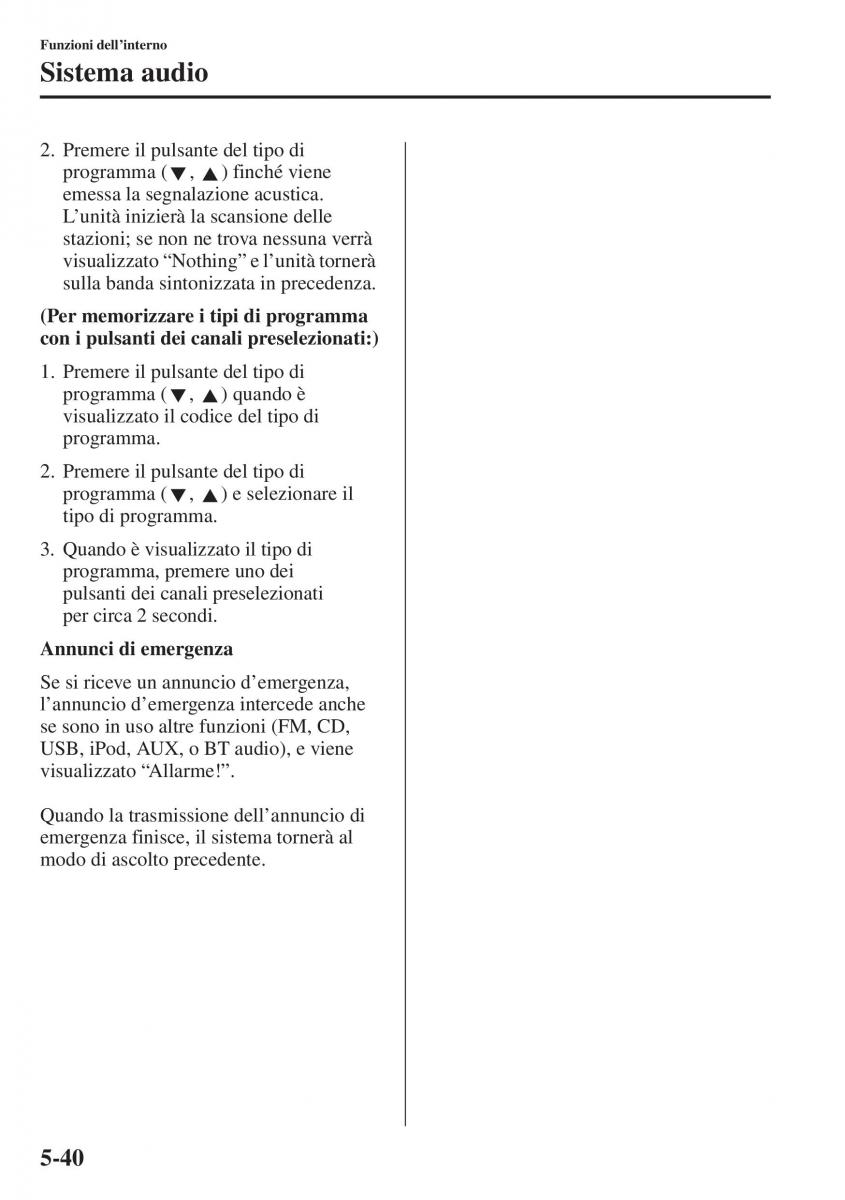 Mazda 6 III manuale del proprietario / page 448