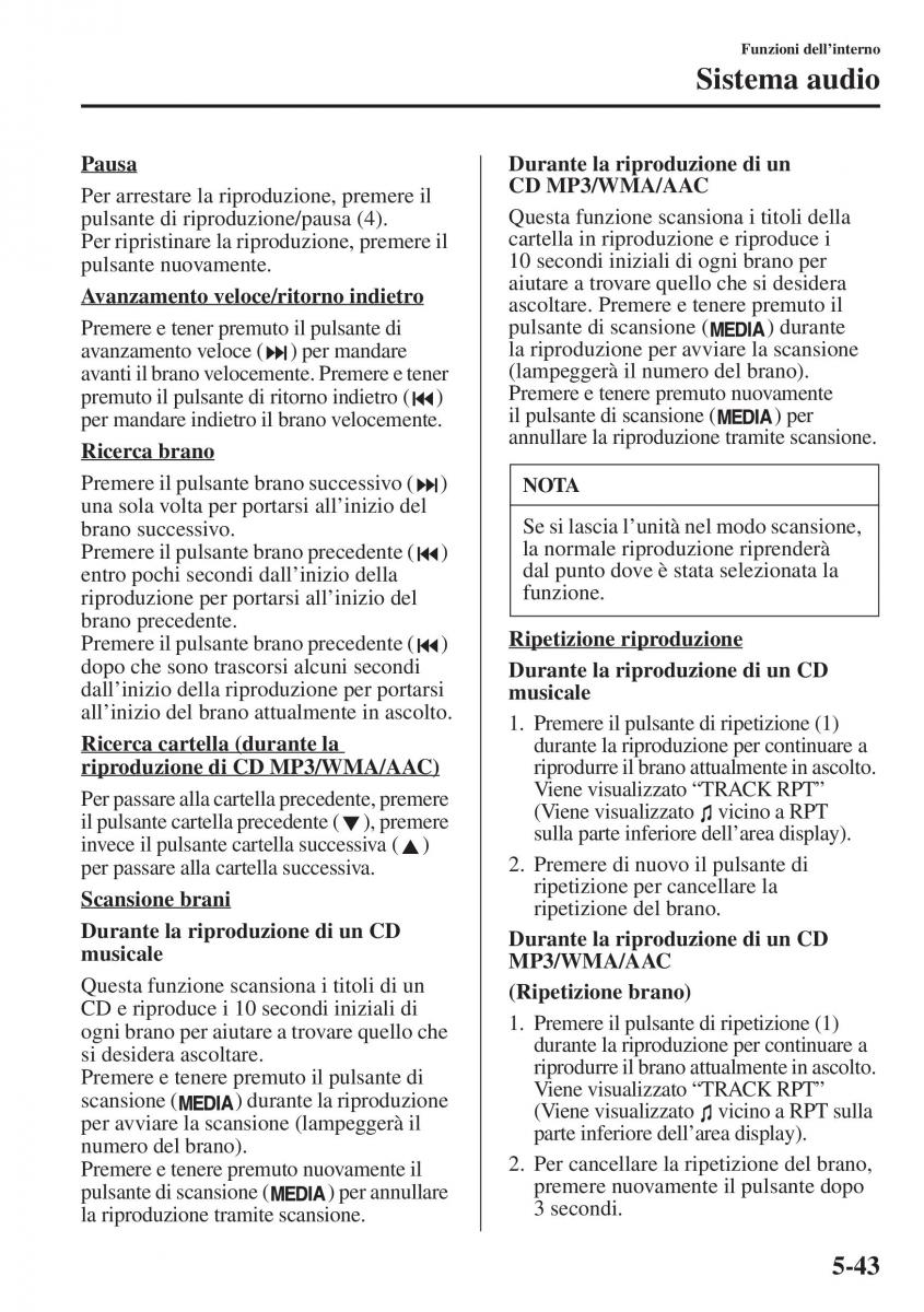 Mazda 6 III manuale del proprietario / page 451