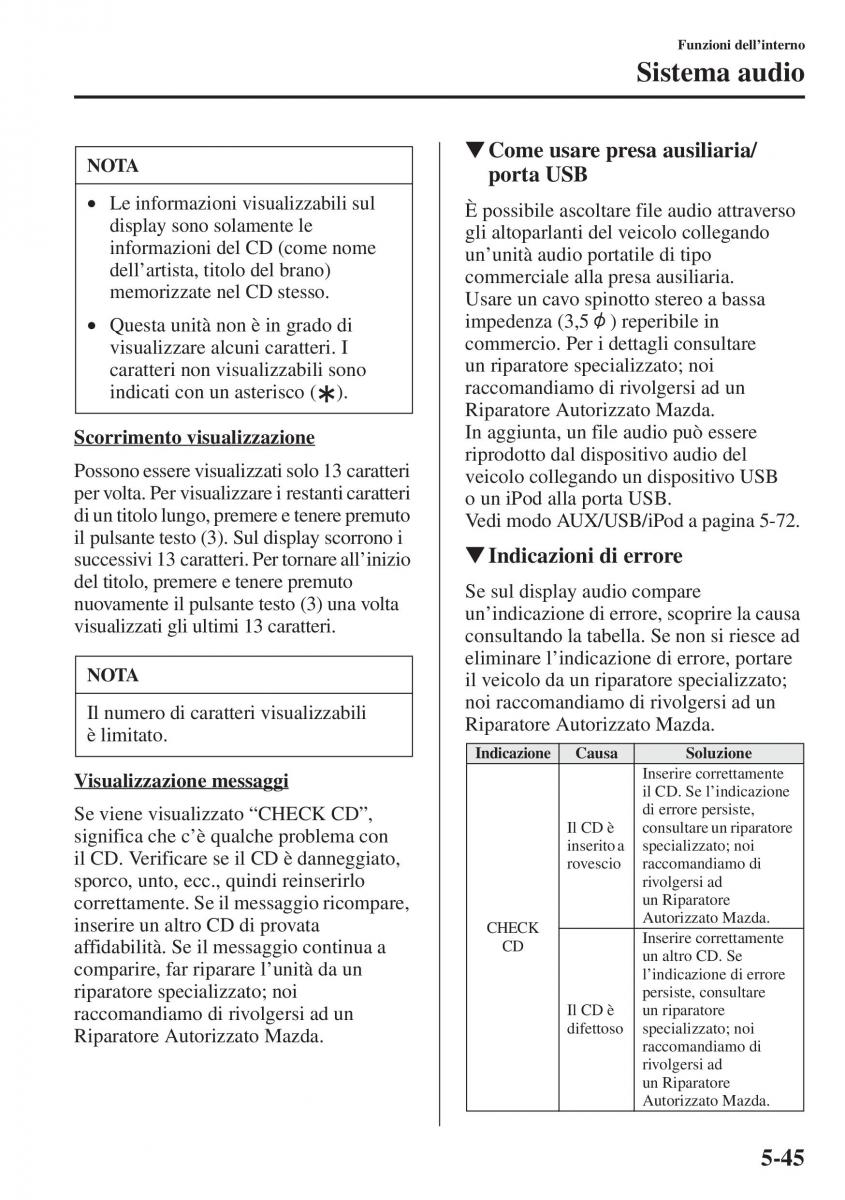 Mazda 6 III manuale del proprietario / page 453