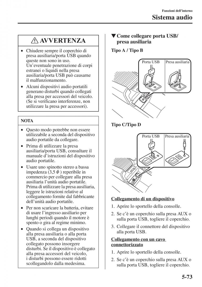 Mazda 6 III manuale del proprietario / page 481