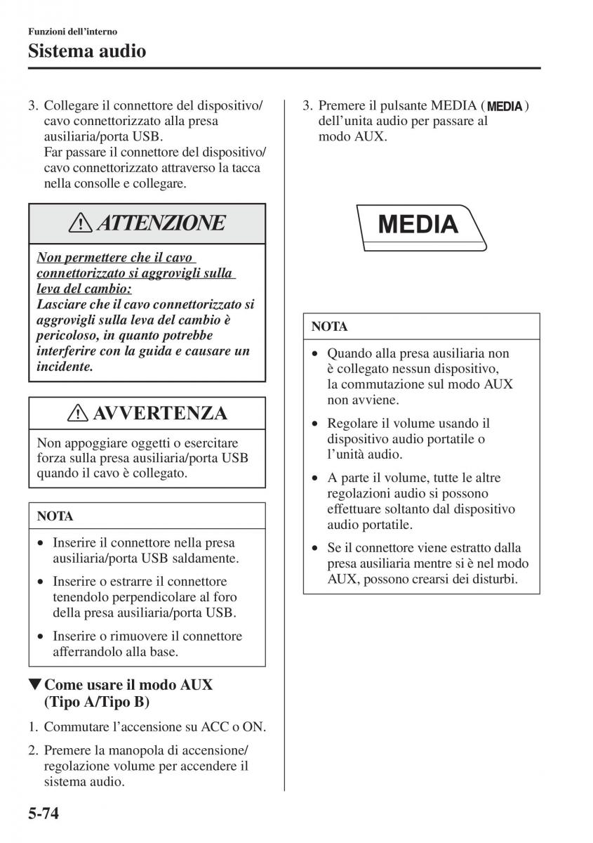 Mazda 6 III manuale del proprietario / page 482