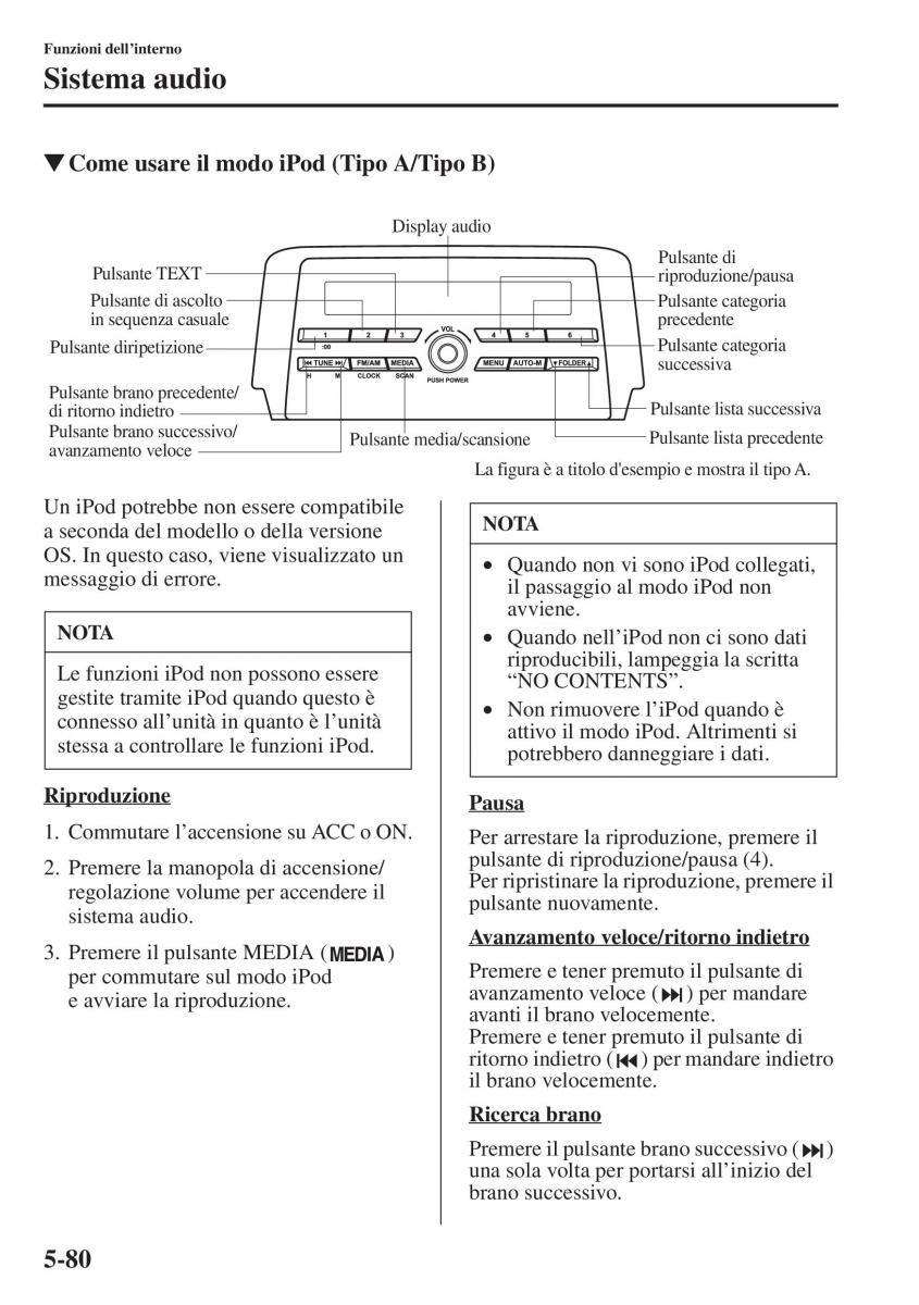 Mazda 6 III manuale del proprietario / page 488