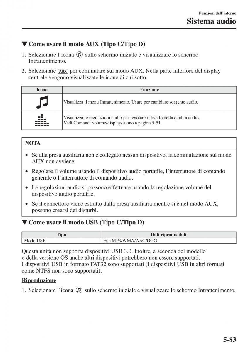 Mazda 6 III manuale del proprietario / page 491