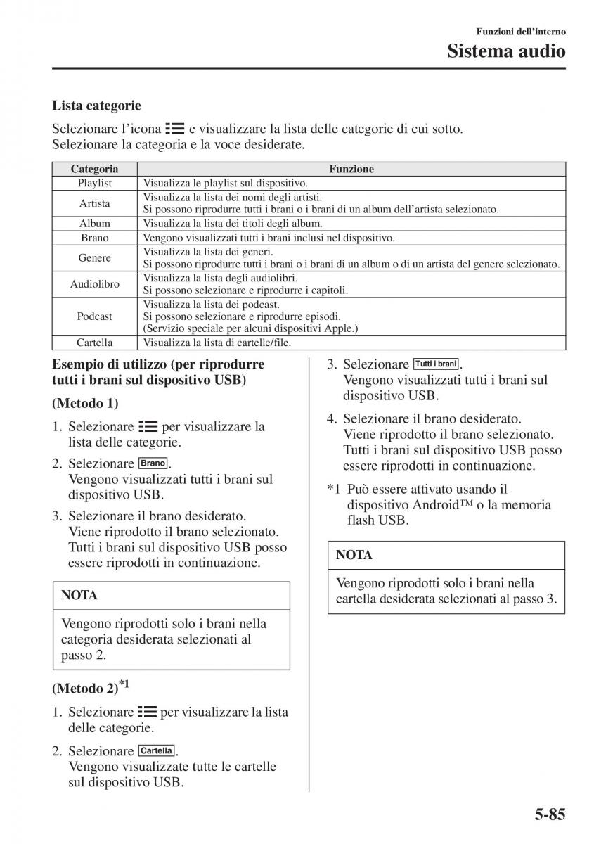 Mazda 6 III manuale del proprietario / page 493