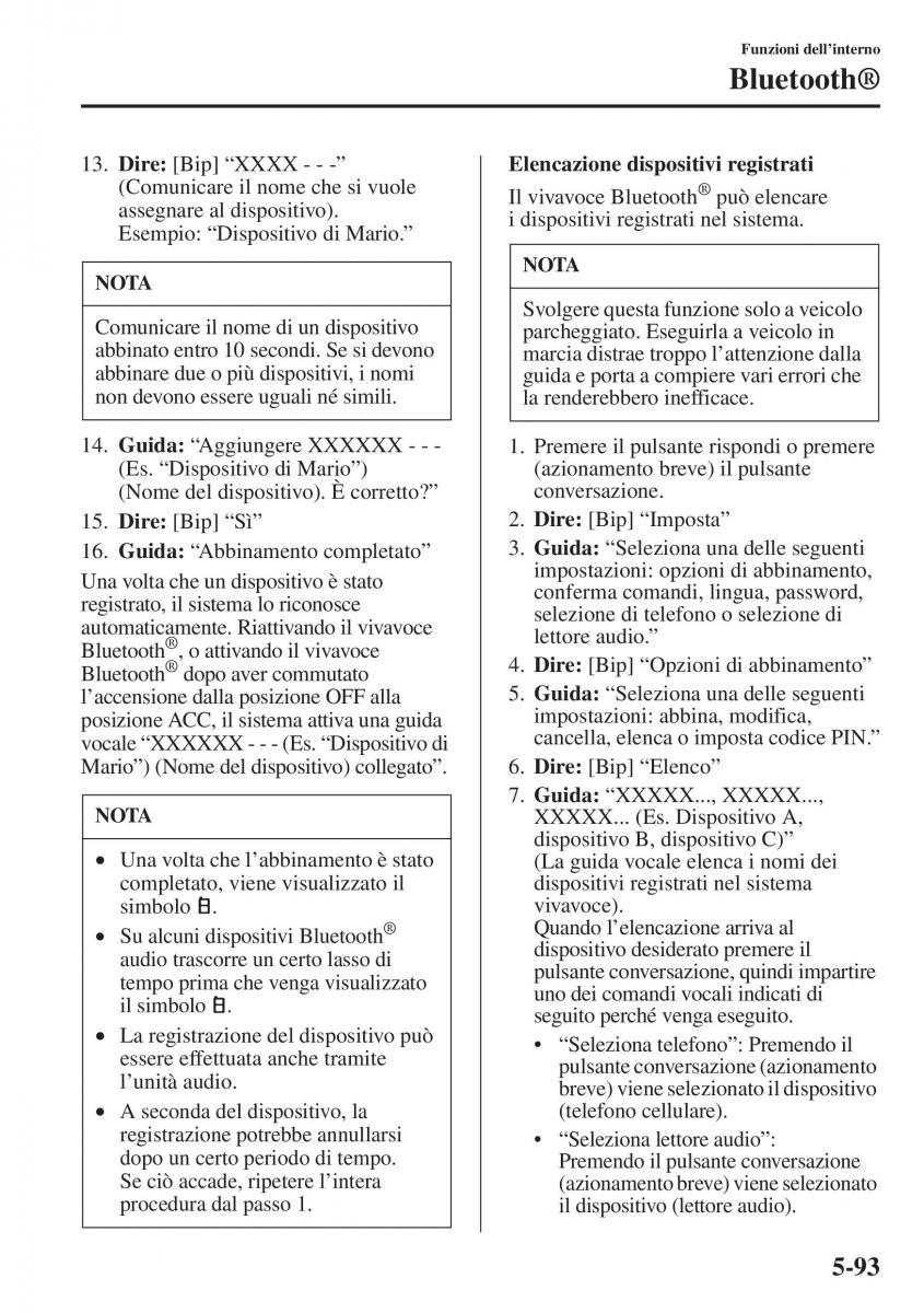 Mazda 6 III manuale del proprietario / page 501