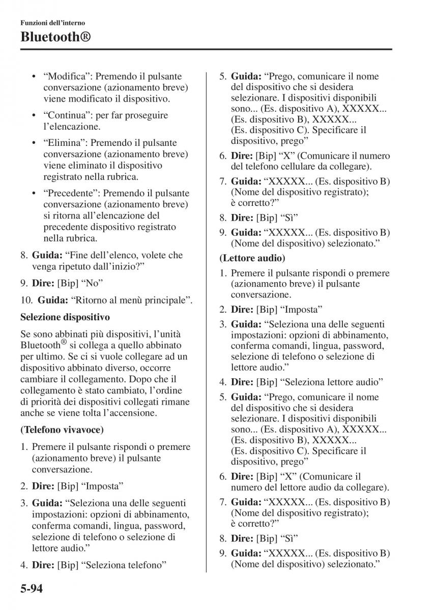 Mazda 6 III manuale del proprietario / page 502