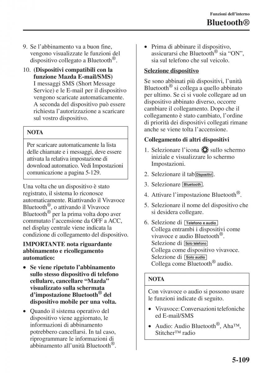 Mazda 6 III manuale del proprietario / page 517