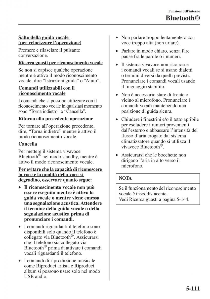 Mazda 6 III manuale del proprietario / page 519