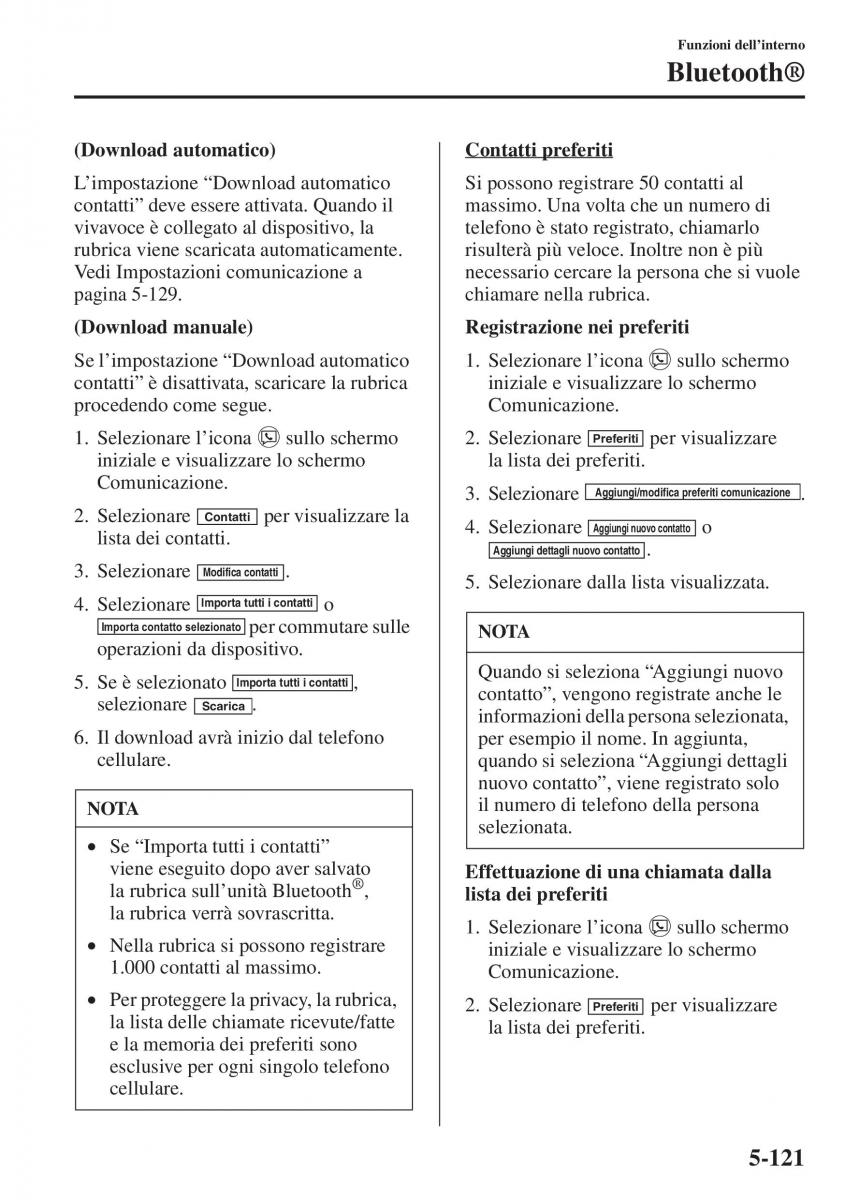 Mazda 6 III manuale del proprietario / page 529