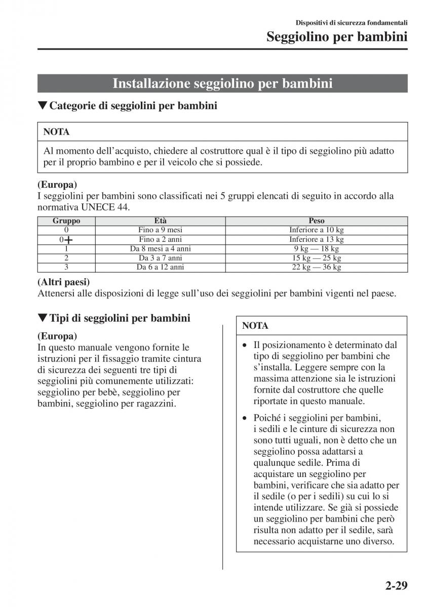 Mazda 6 III manuale del proprietario / page 53