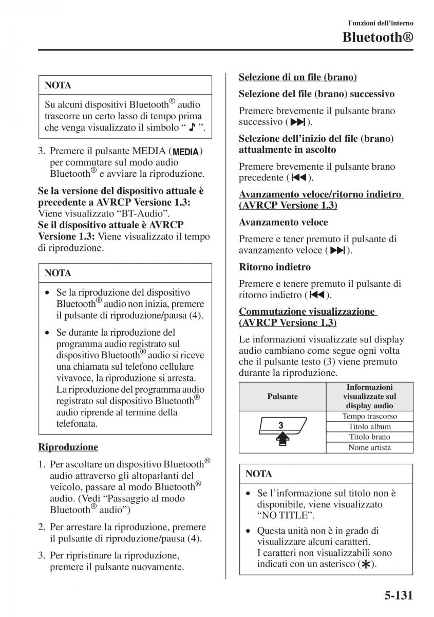 Mazda 6 III manuale del proprietario / page 539