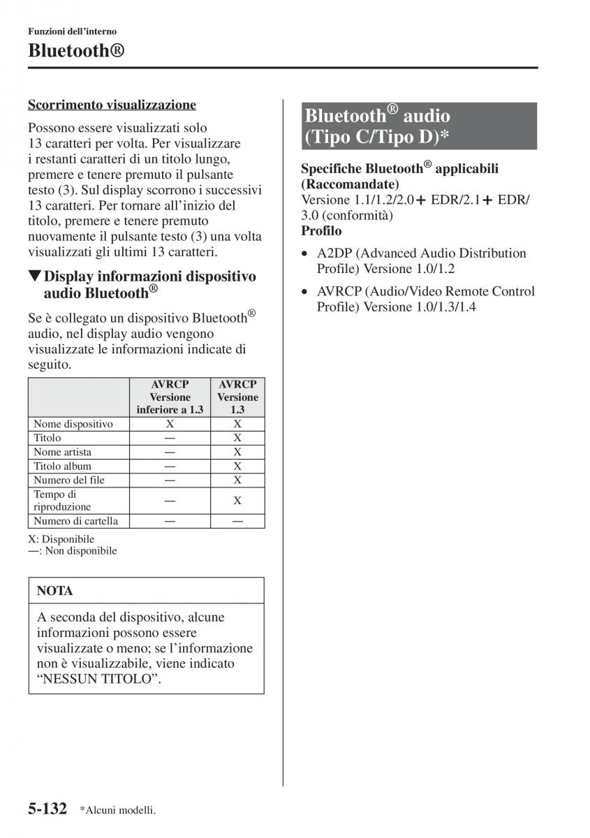 Mazda 6 III manuale del proprietario / page 540