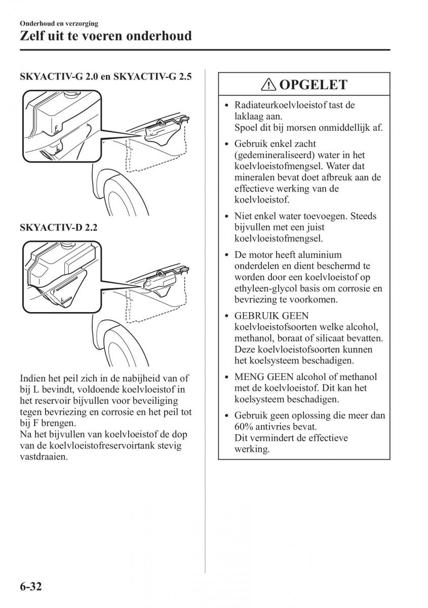 Mazda 6 III handleiding / page 654