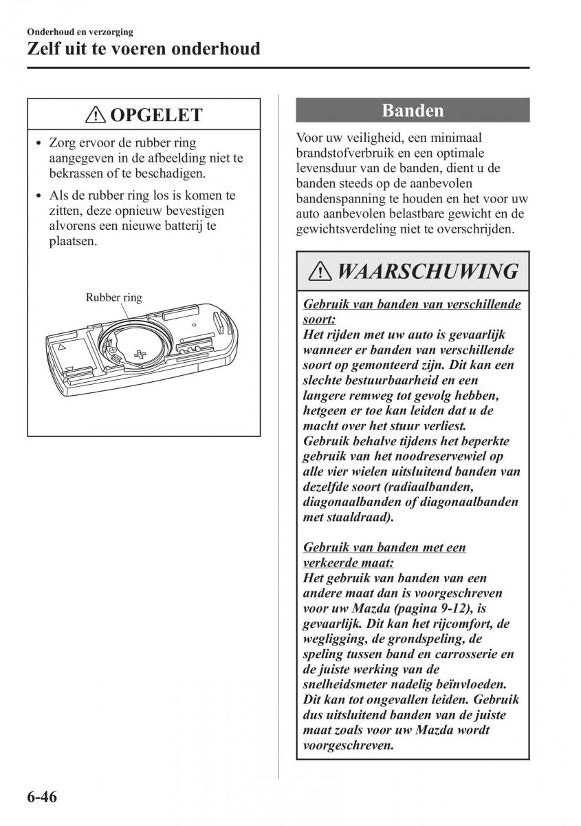 Mazda 6 III handleiding / page 668