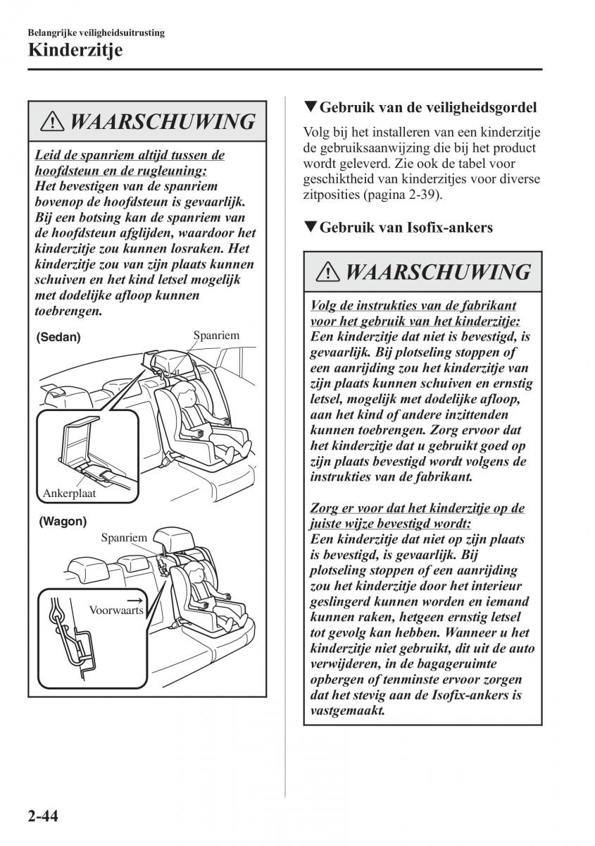 Mazda 6 III handleiding / page 68