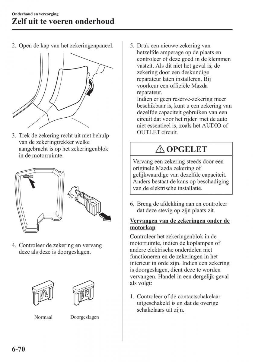 Mazda 6 III handleiding / page 692