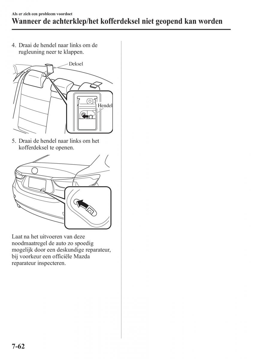 Mazda 6 III handleiding / page 772