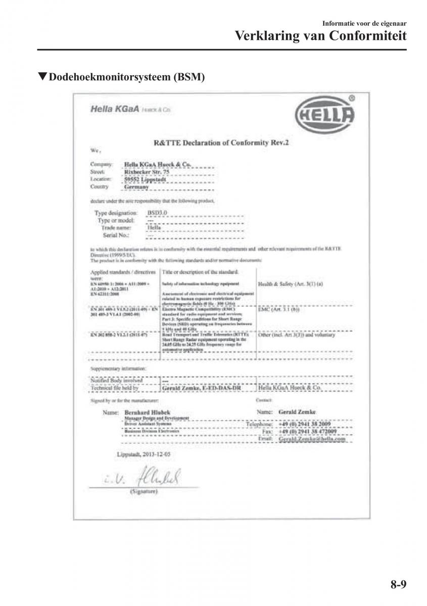 Mazda 6 III handleiding / page 783