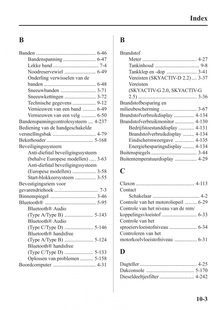 Mazda 6 III handleiding / page 829