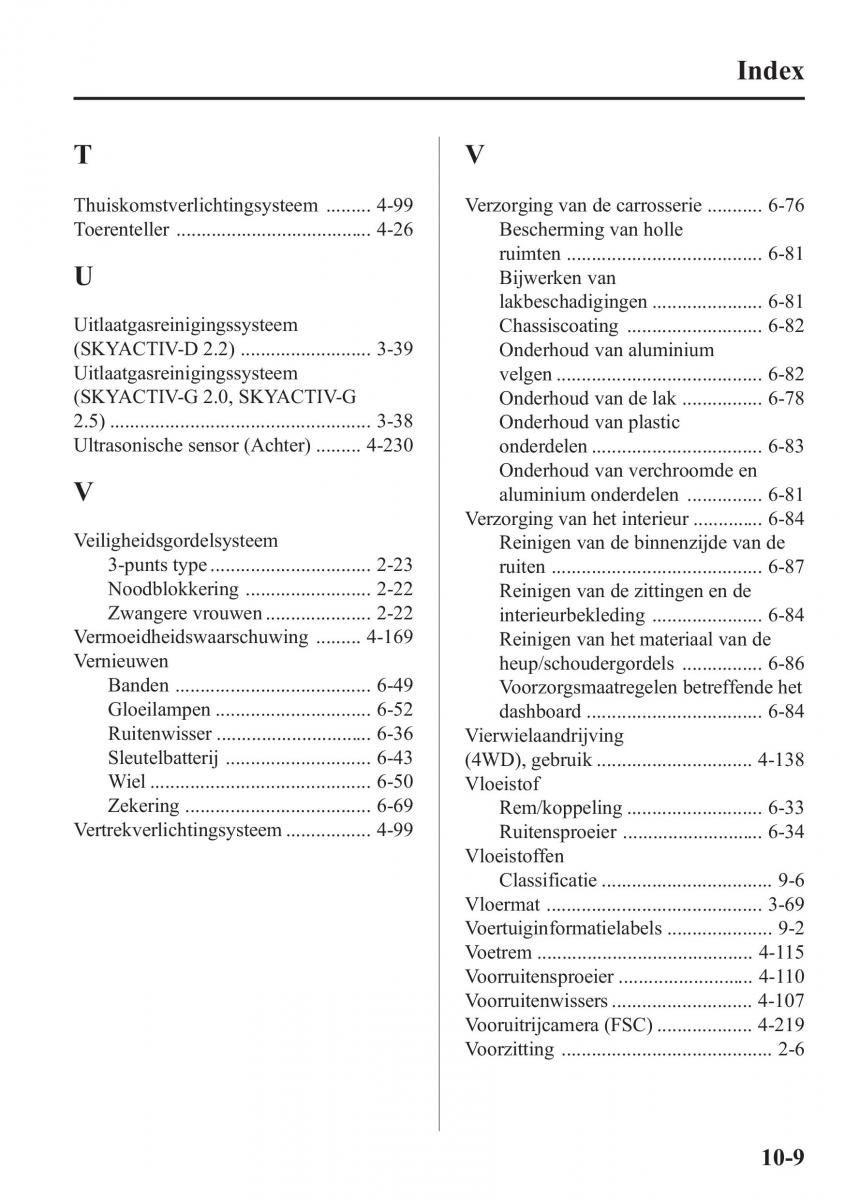 Mazda 6 III handleiding / page 835