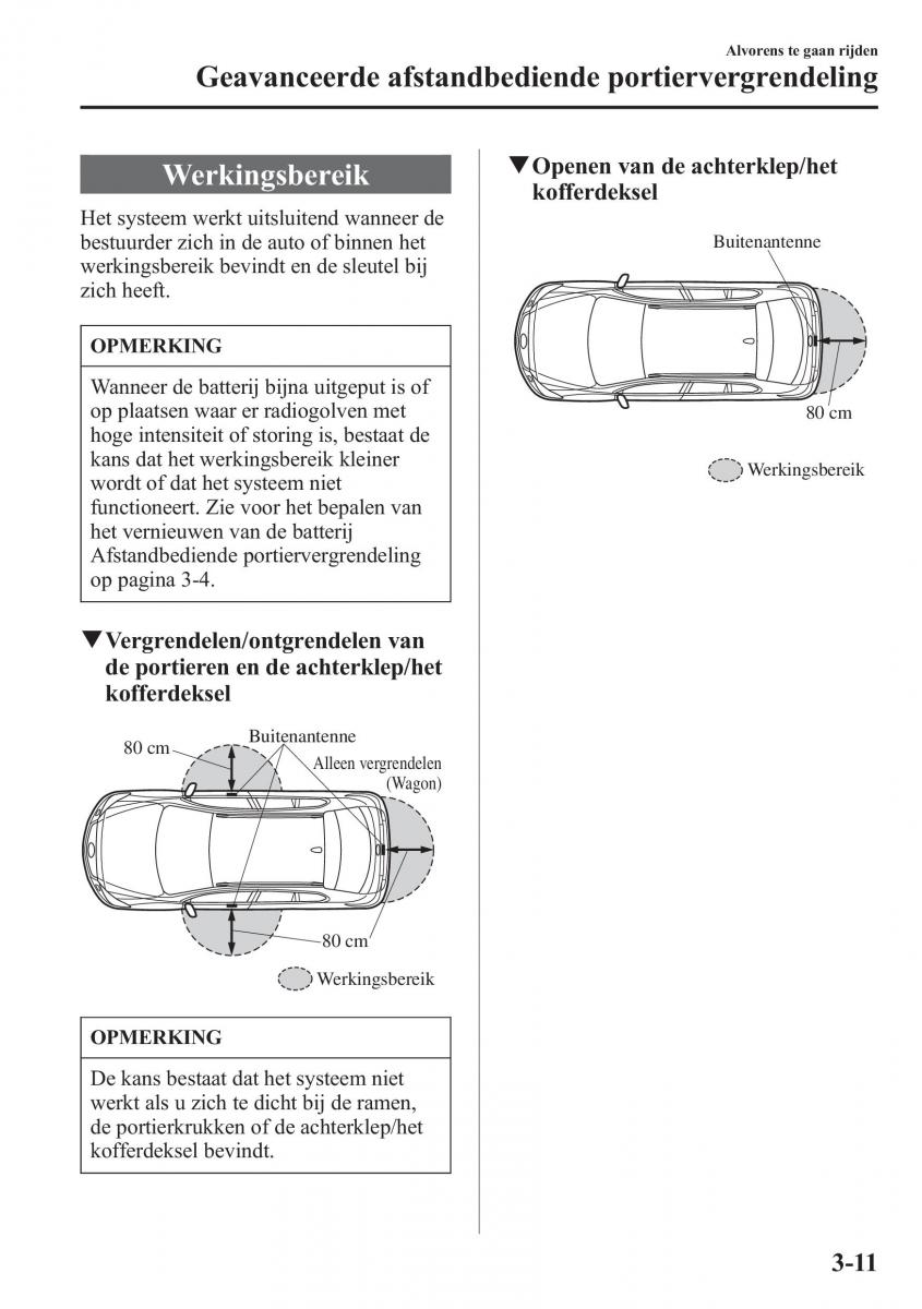 Mazda 6 III handleiding / page 99