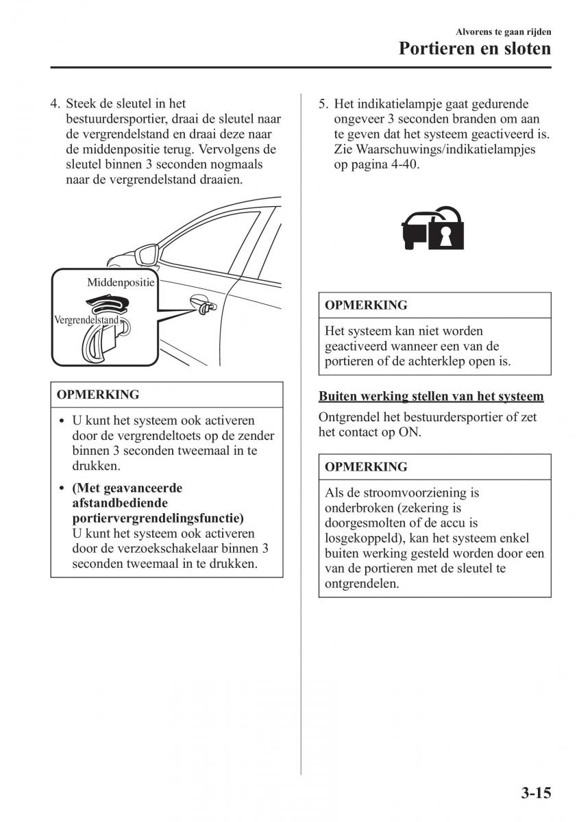 Mazda 6 III handleiding / page 103