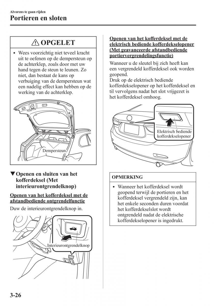 Mazda 6 III handleiding / page 114