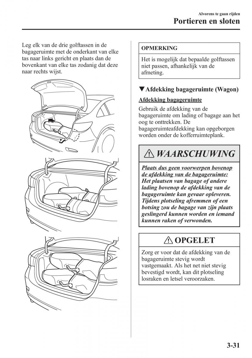 Mazda 6 III handleiding / page 119