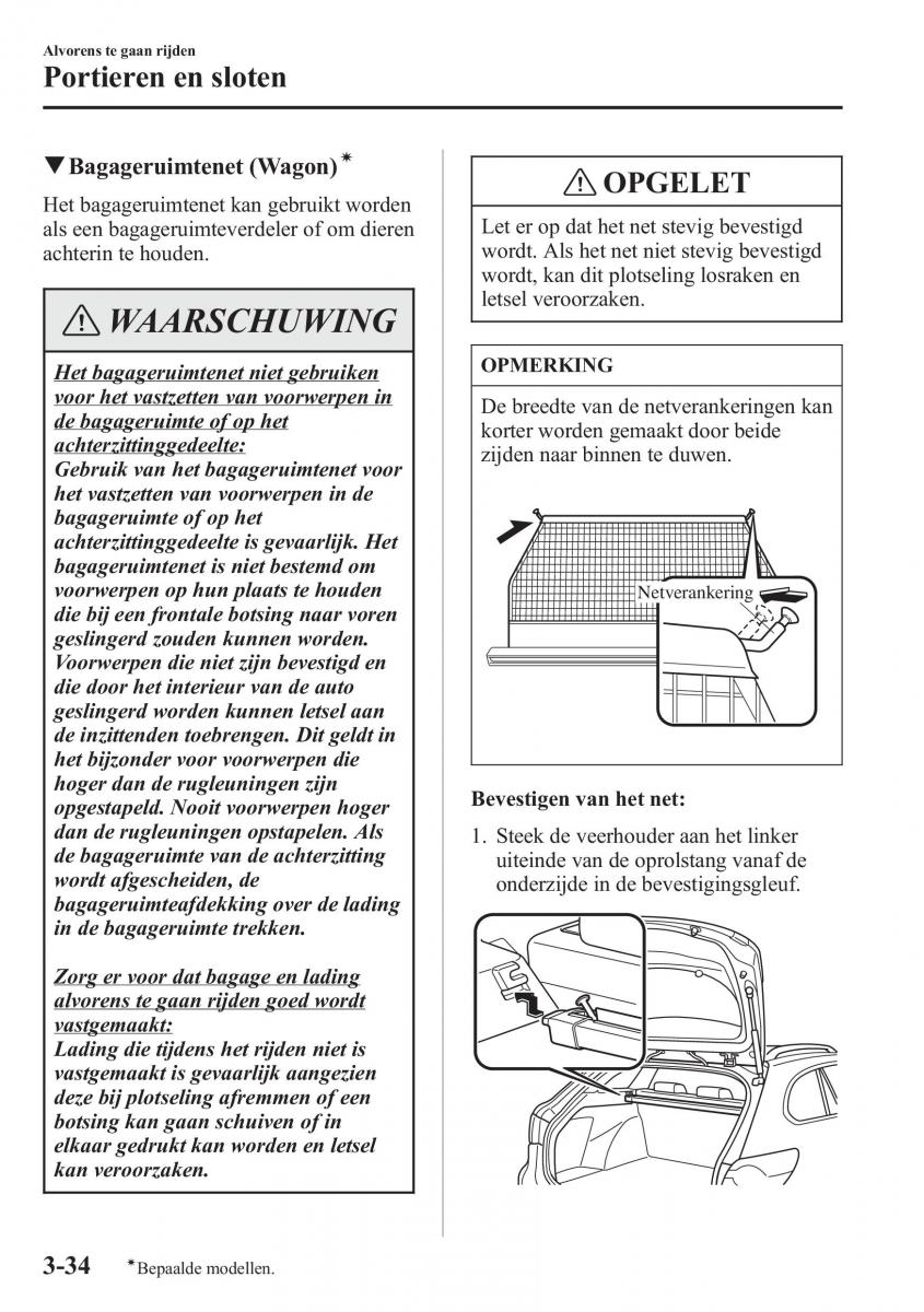 Mazda 6 III handleiding / page 122