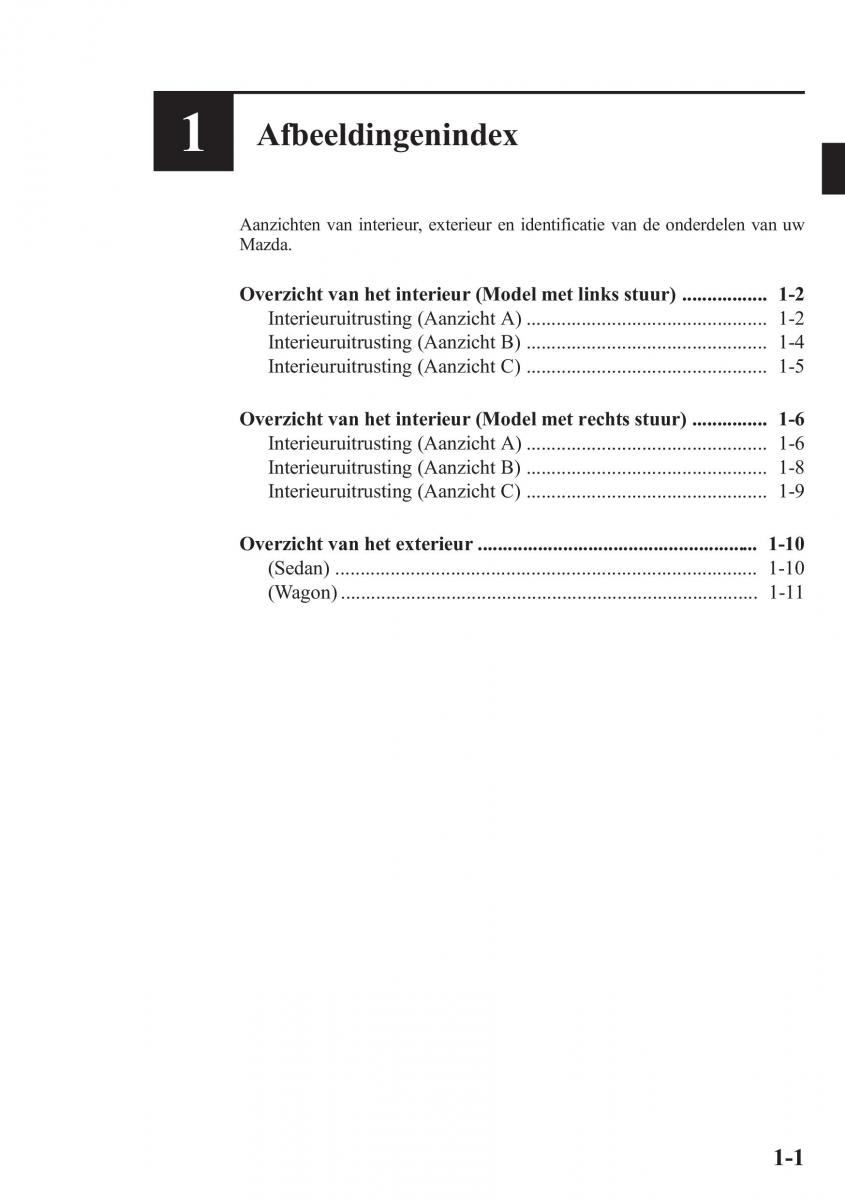 Mazda 6 III handleiding / page 13